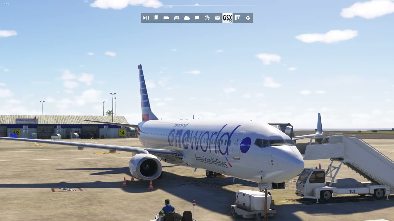 American Airlines Pmdg 737 800 Kingstone To KFLL
