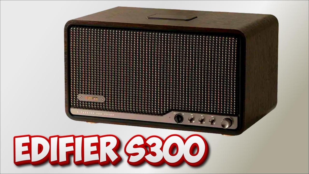 Обзор колонки Edifier S300