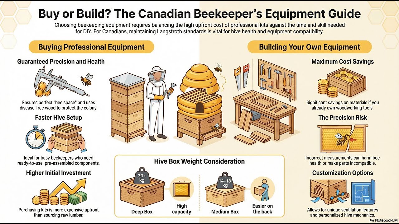 Beekeeping Equipment   Buy vs Build