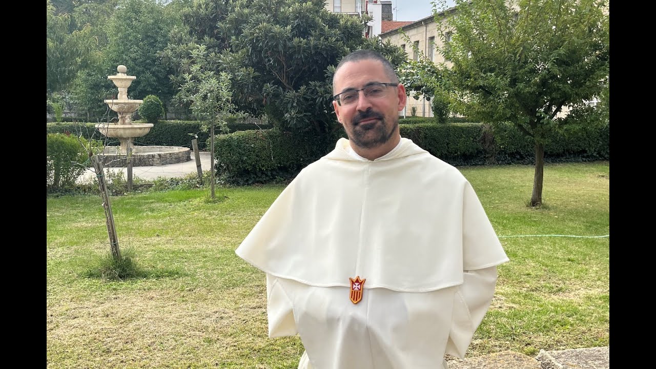 La Orden Mercedaria de Verín cuenta con un nuevo fraile: Jordi Montes