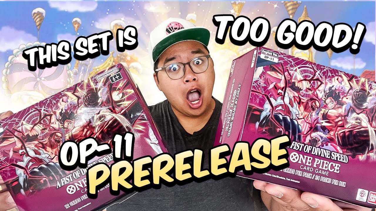 *EARLY OPENING* of OP-11 Booster Box Opening: A Fist of Divine Speed (ENGLISH) - One Piece TCG