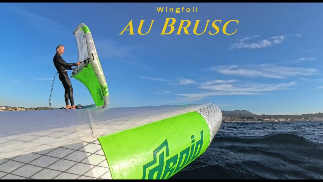 Wingfoil session 🌊brusc ☀️rouveau 👌🏻 #wingfoil #gong #friends #life