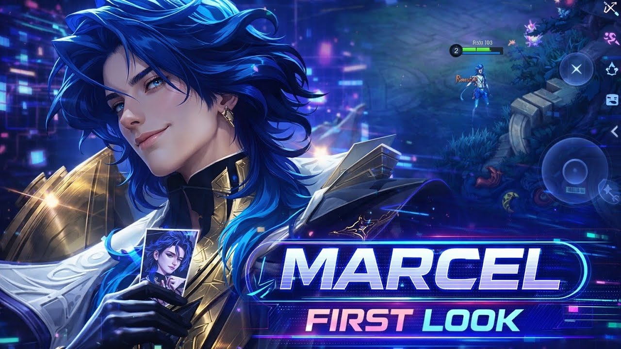 NEW HERO MARCEL GAMEPLAY 🔥 First Match Domination