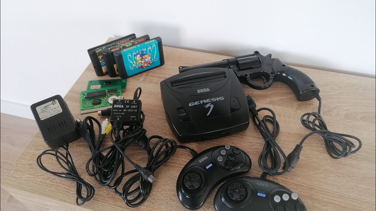 Sega Genesis 3 testas. 
