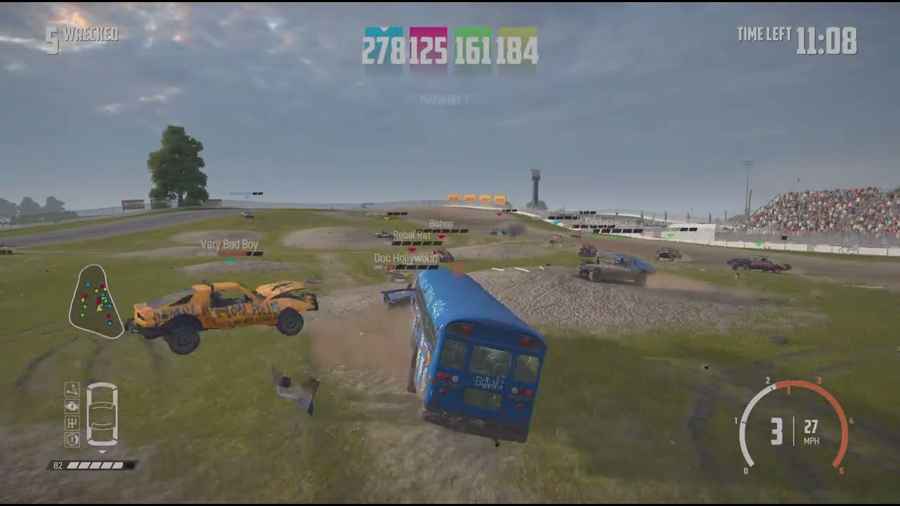 Wreckfest my most destructive team Deathmatch so far