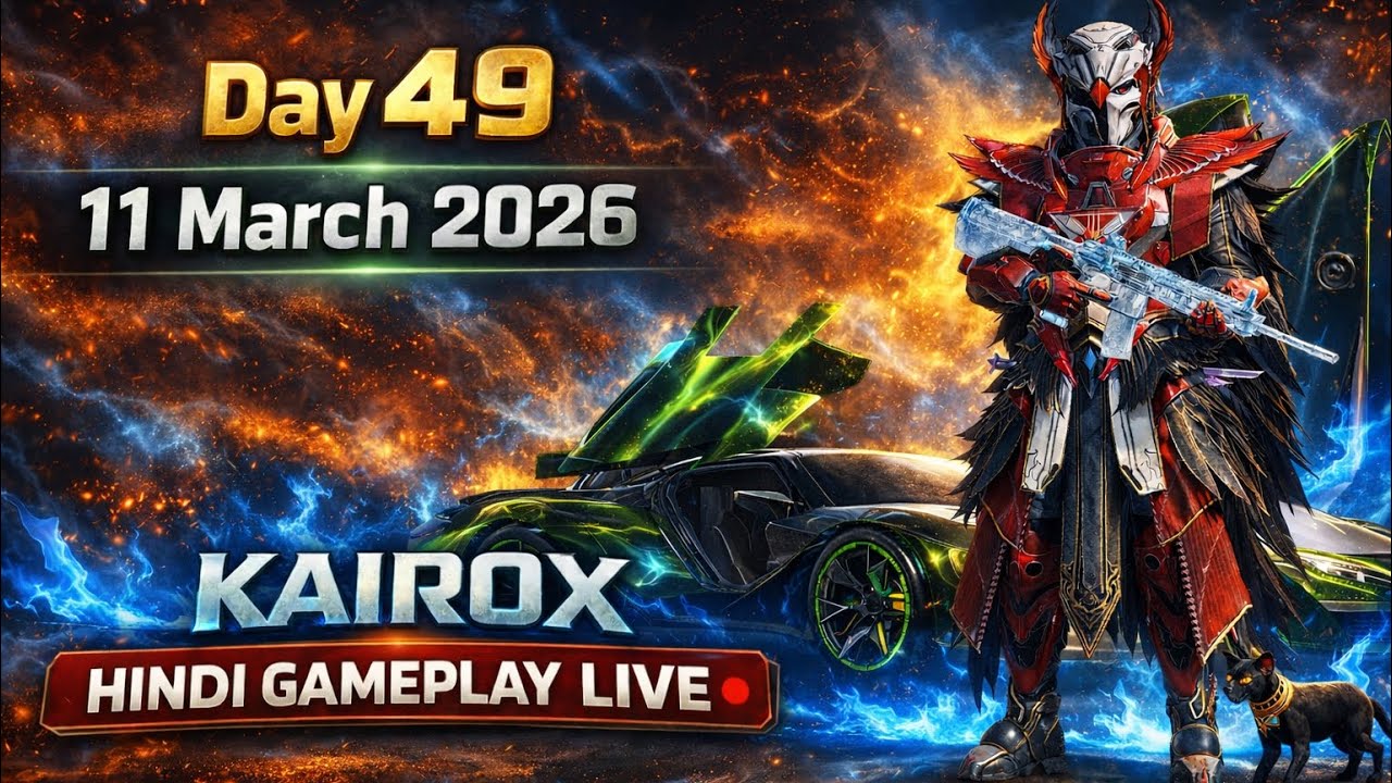 Kairox Rank Push Day 49⚡ BGMI 4.2 Hindi Gameplay  | Solo vs Squad
