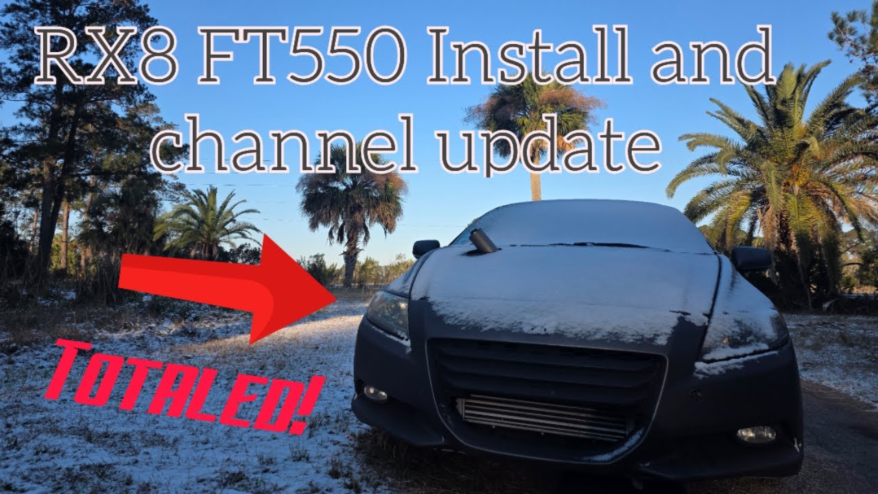 LS RX8: Начало установки FT550!