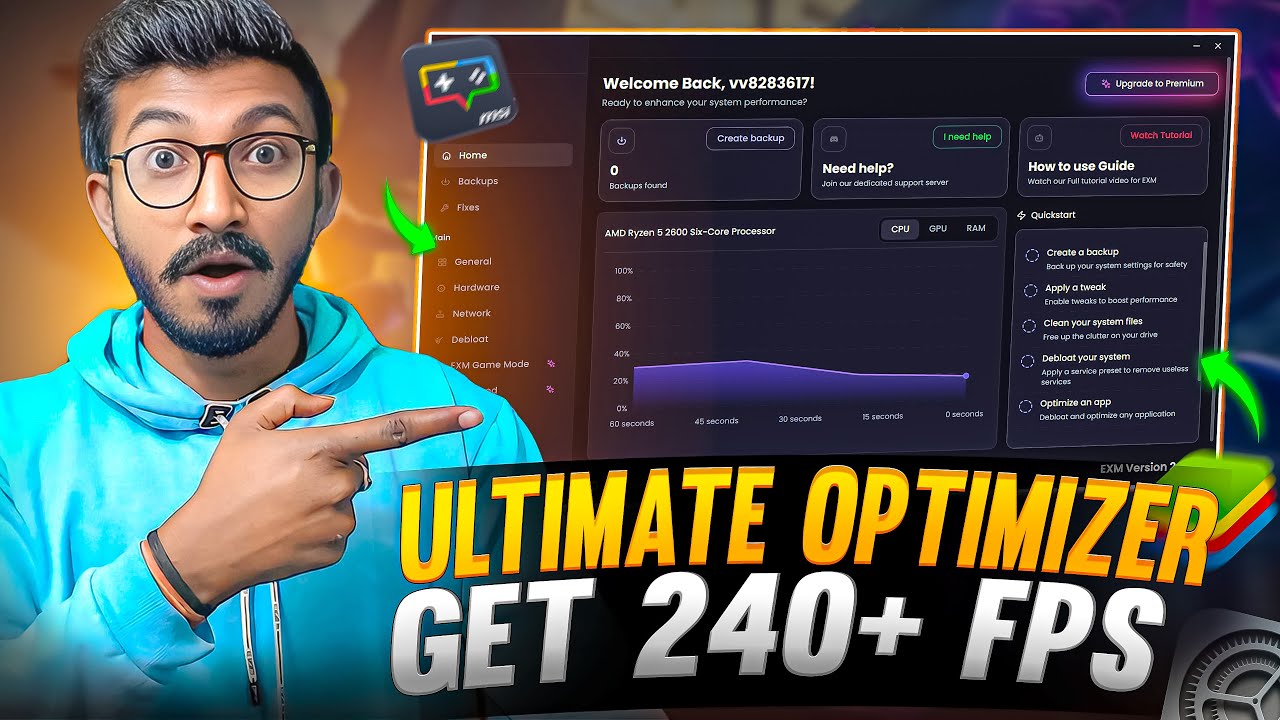 TRY THIS BEST ULTIMATE  OPTIMIZER 😱 | Get HIGH FPS on ANY PC (2025) 🚀
