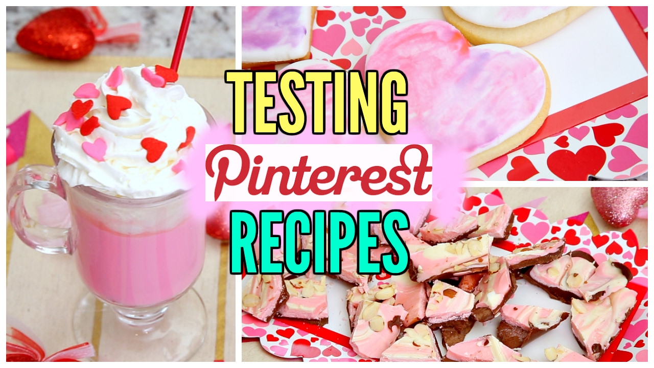 PINTEREST TESTED RECIPES | VALENTINE'S DAY TREATS