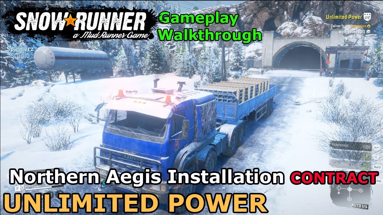 SnowRunner - Unlimited Power | Northern Aegis Installation Contract - Amur, Russia - Phase 4