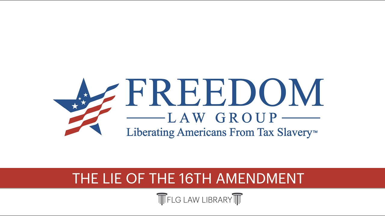 The Lie of the 16th Amendment