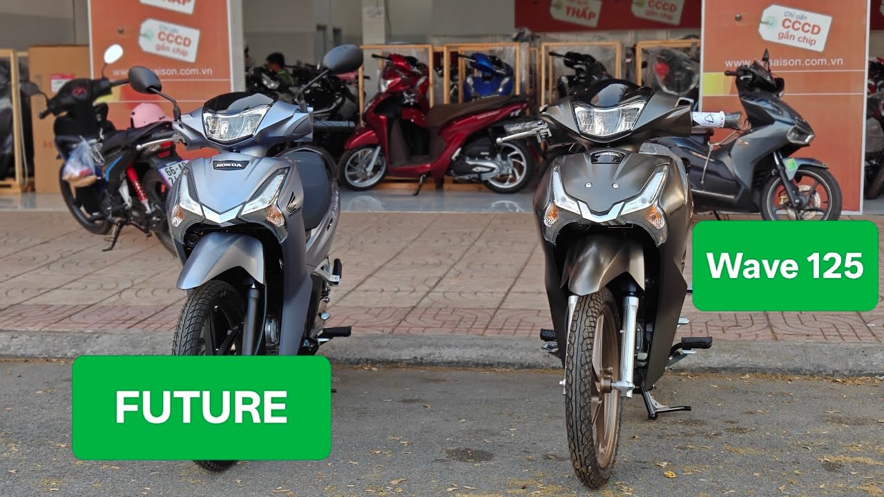 Cùng e xem WAVE125 và FUTURE có gì khác biệt nhé quý khách - Nhất Lâm chân thành cảm ơn quý khách ạ!