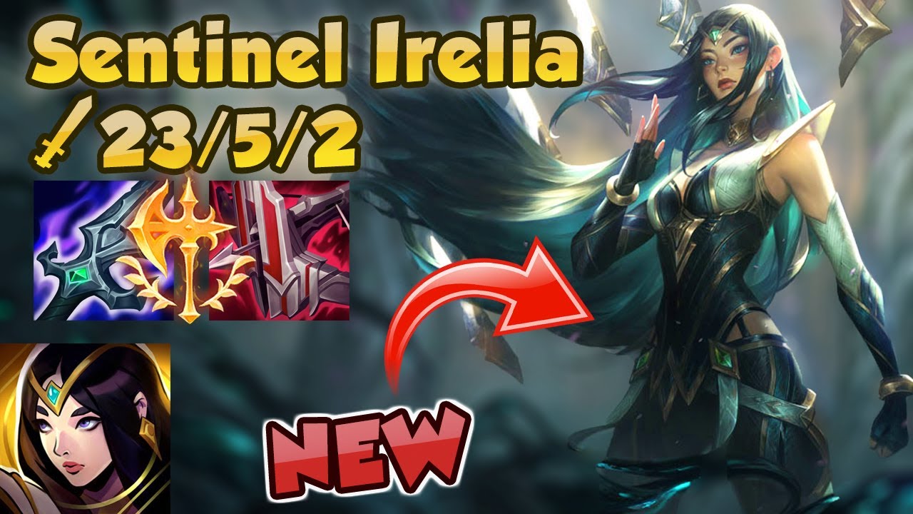 💛 SENTINEL IRELIA REMEMBERS THE PLACIDIUM | PBE Skin Showcase | Erick Dota