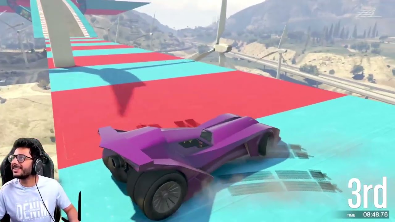 TRANSFORM RACE l FACE TO FACE RACE IN GTA V CARRY KO JAANE DO
