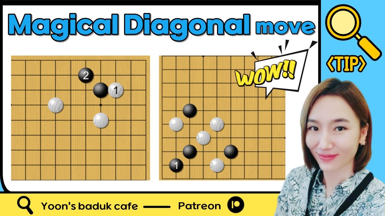 Magical diagonal move - Haengma