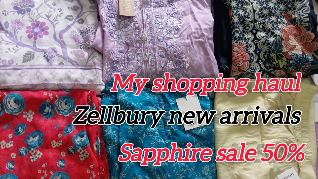 Sapphire & Zellbury Dress Haul ✨ Honest Review | Quality, Fabric & Price