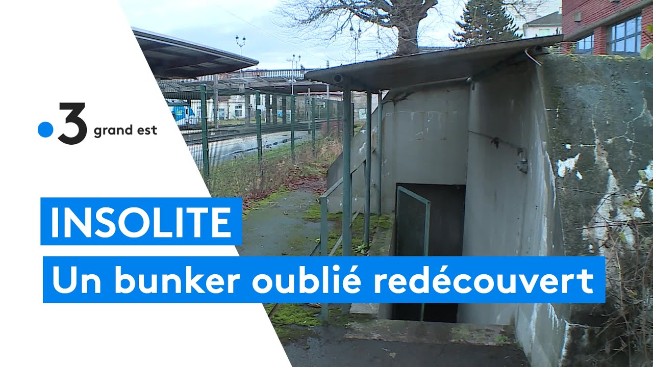 Découverte d'un bunker oublié à la gare de Châlons-en-Champagne