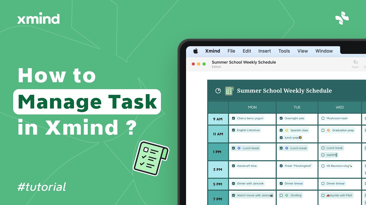 How to Use the Task Tracker in Xmind? | Feature Tutorial