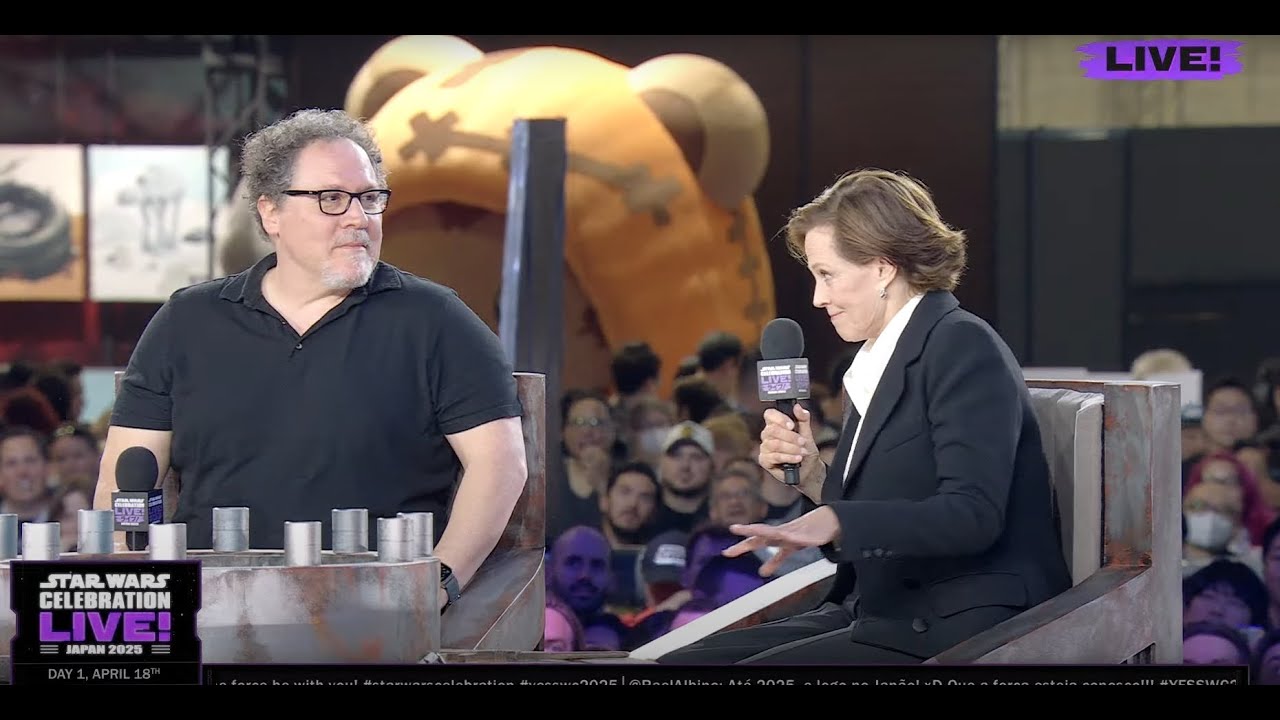 Sigourney Weaver and Jon Favreau talk The Mandalorian And Grogu - Star Wars Celebration 2025