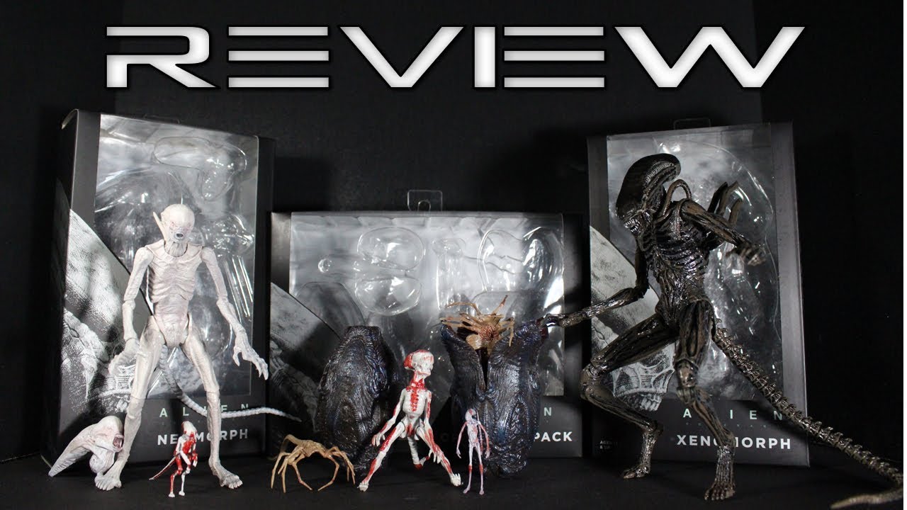 NECA's Alien: Covenant Neomorph, Xenomorph, and Creature Pack REVIEW