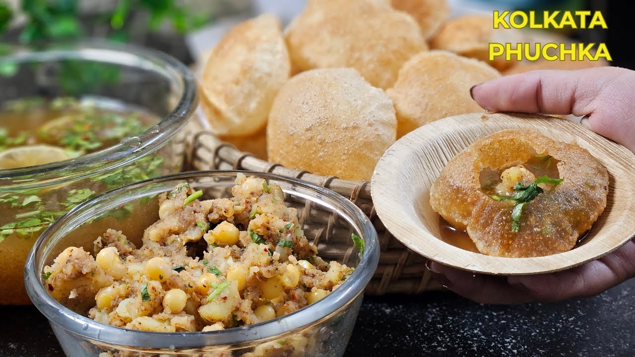 Authentic Kolkata Phuchka Recipe at Home | Best Panipuri Recipe by Street bites by Sutapa