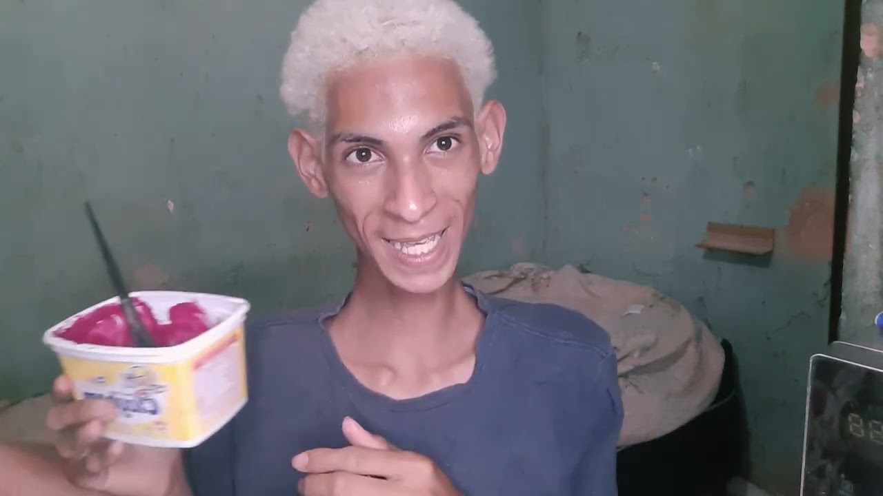 pintei o cabelo com suco em pó 😱 deu certo?