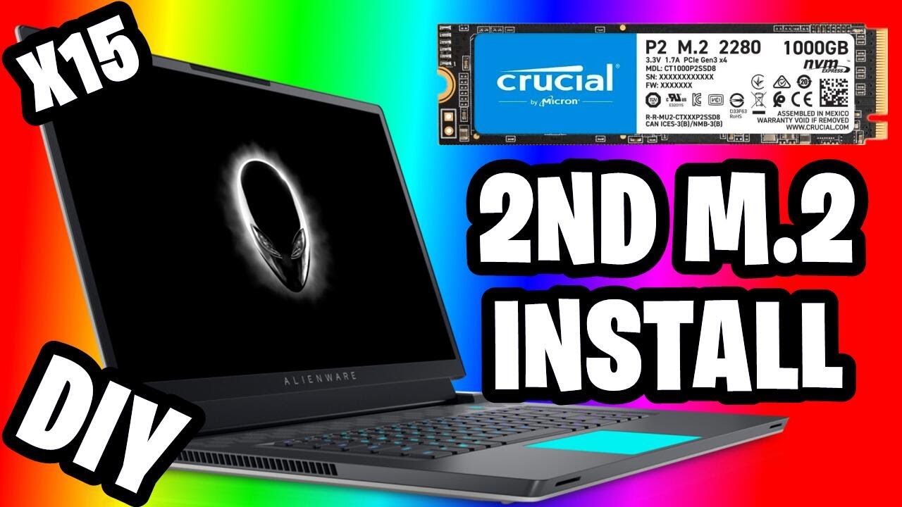 Adding SSD To Alienware X15 / X17 - Easy Upgrade For More Storage