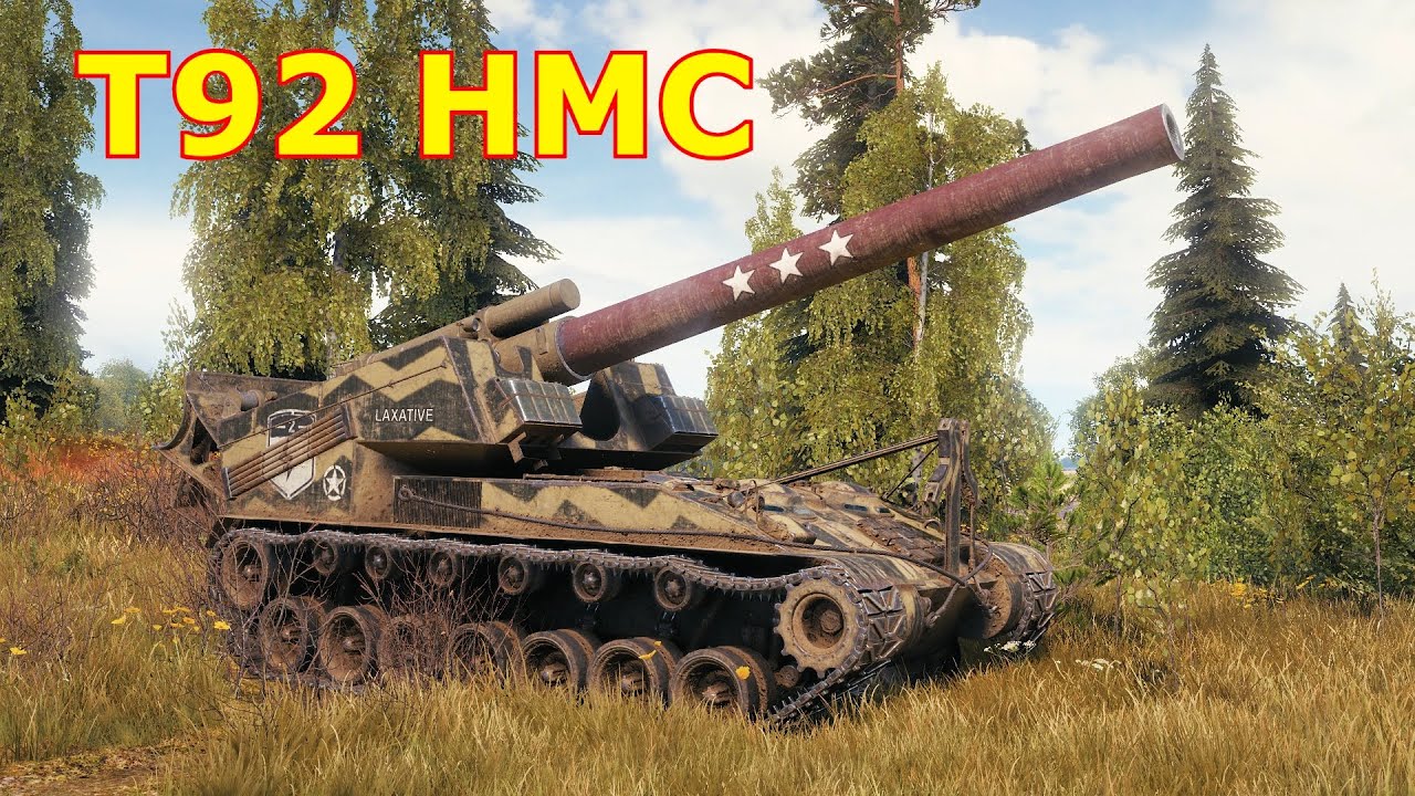 World of Tanks T92 HMC - Unstoppable 240mm Blast #6