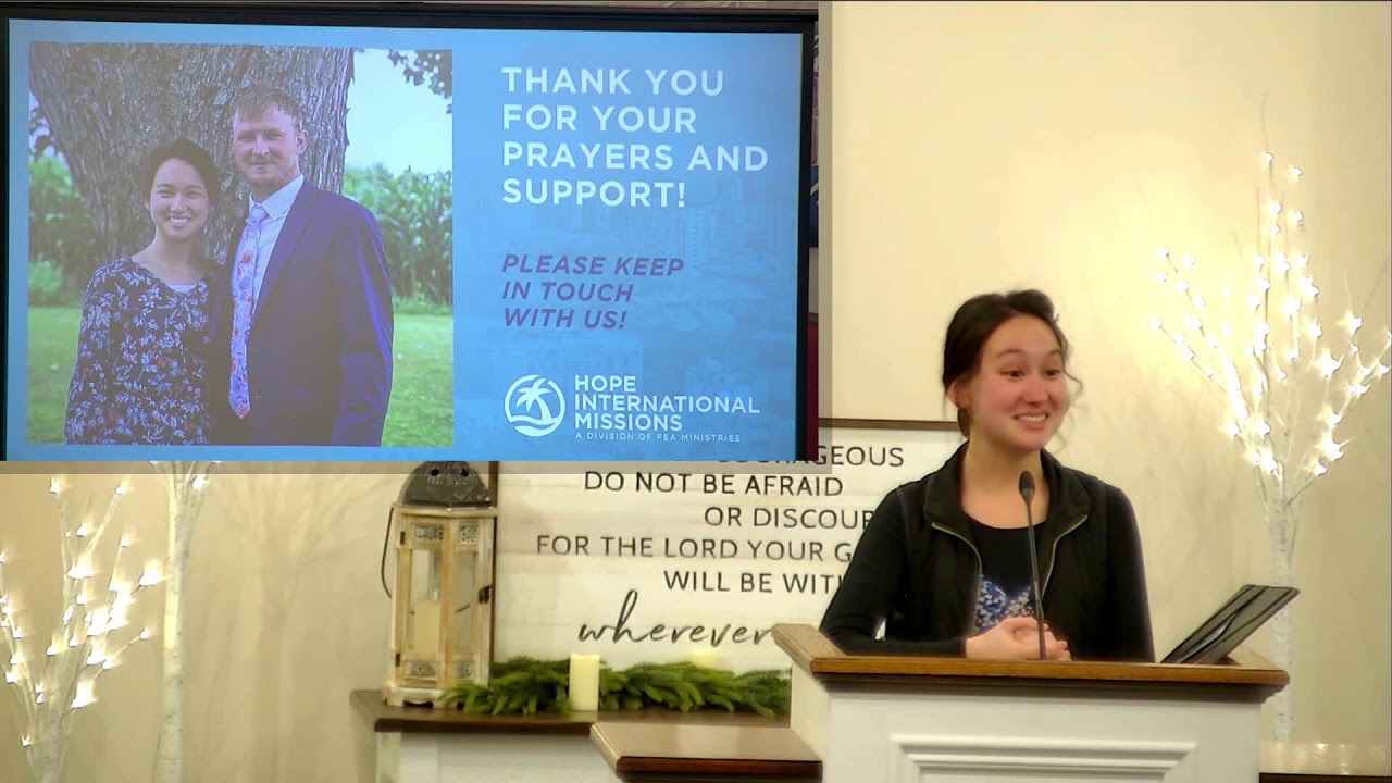 Sunday Evening Mission Service: Matt & Brooke Smith