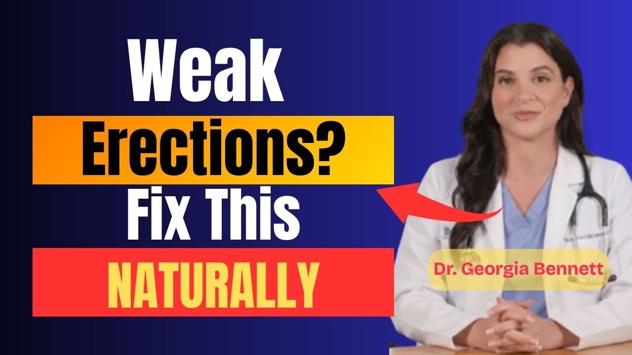 Urologist Reveals 3 Natural Ways to Restore Strong Erections After 40 (No Pills)