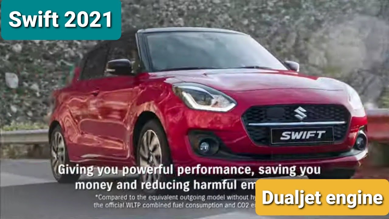 Swift 2021 Hybrid India || Dualjet engine with more power 90ps and more fuel efficiency 24kmpl