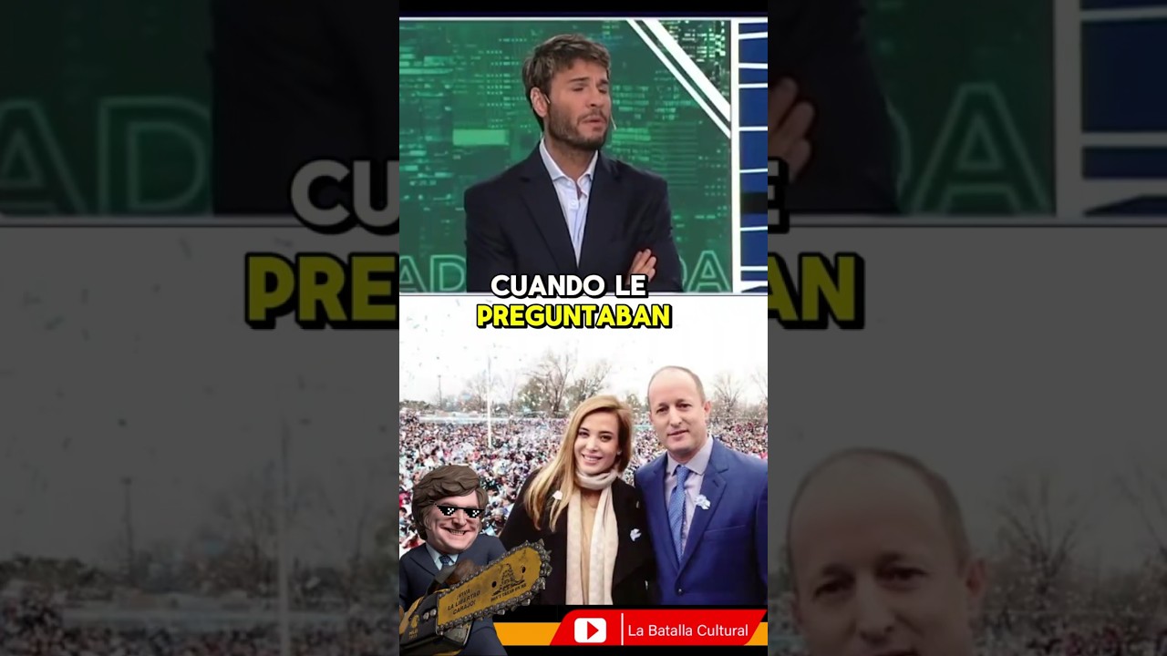Tomas Dente destruye a Yesica Cirio #mileipresidente Javier  Milei Presidente