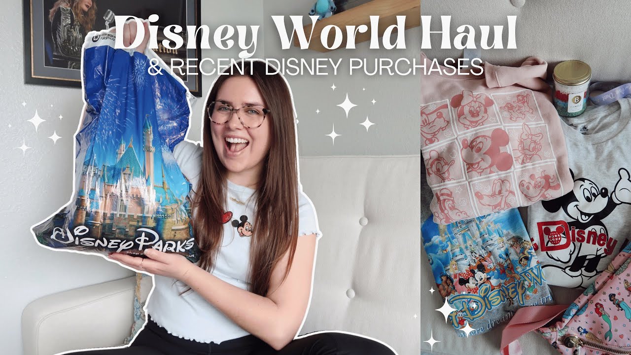 DISNEY SHOPPING HAUL 2024 ✨🏰 Everything I bought in Disney World, & other recent Disney finds!