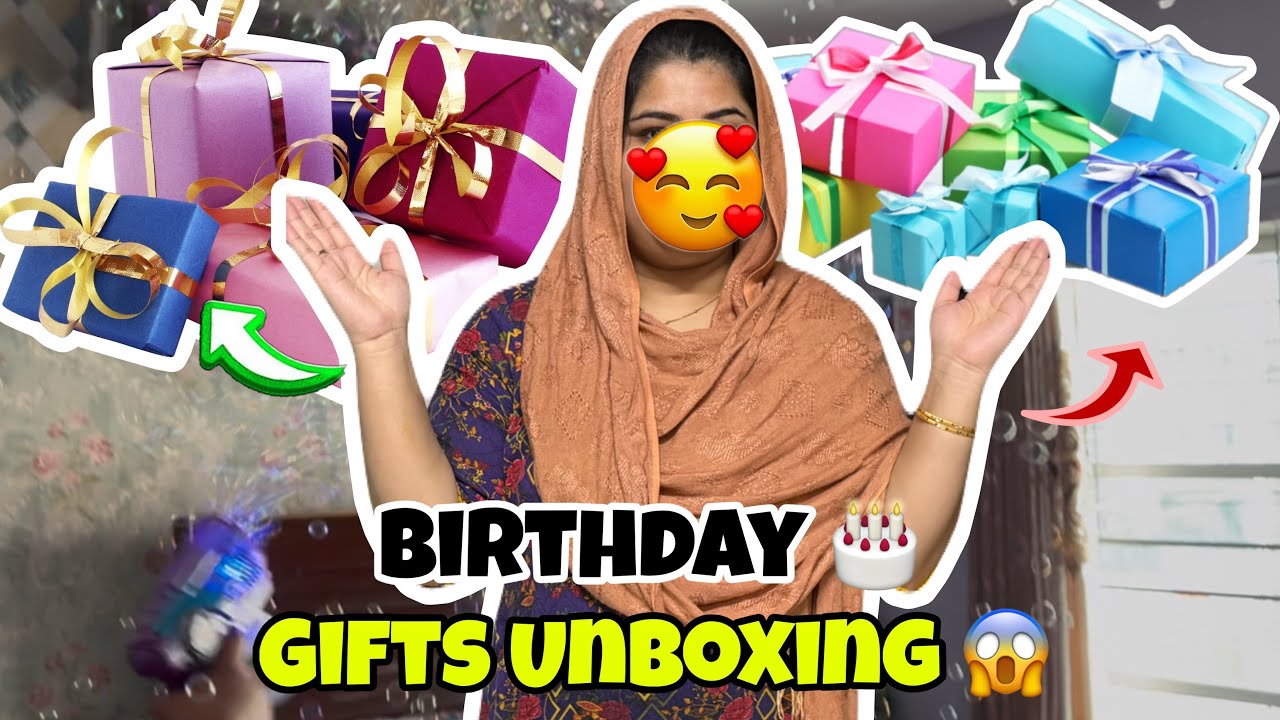 Ibrahim Ki Birthday Gift Unboxing 🎁 | Itne Sare  Gifts 😍 