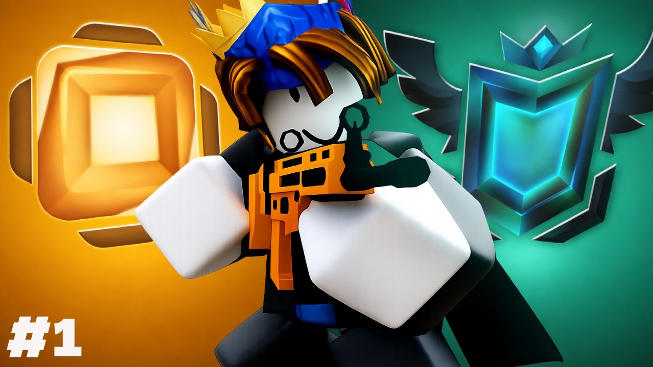 Как я за 1 день поднялся с бронзового ранга до ранга Архнемезида... (Roblox RIVALS)