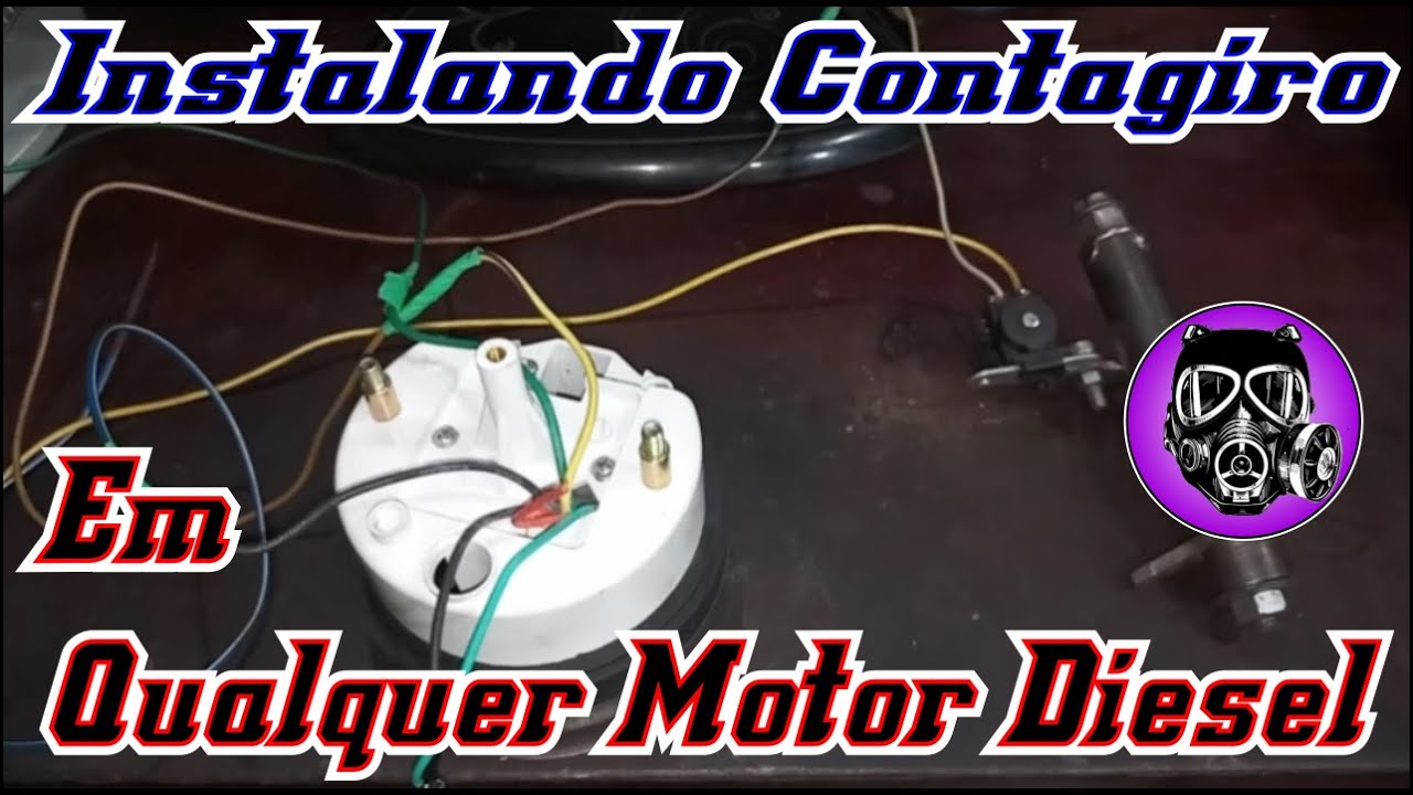 INSTALAR um CONTAGIRO em qualquer MOTOR DIESEL ! (Carro Caminhonete Estacionário) #02 - MMG-SA 126