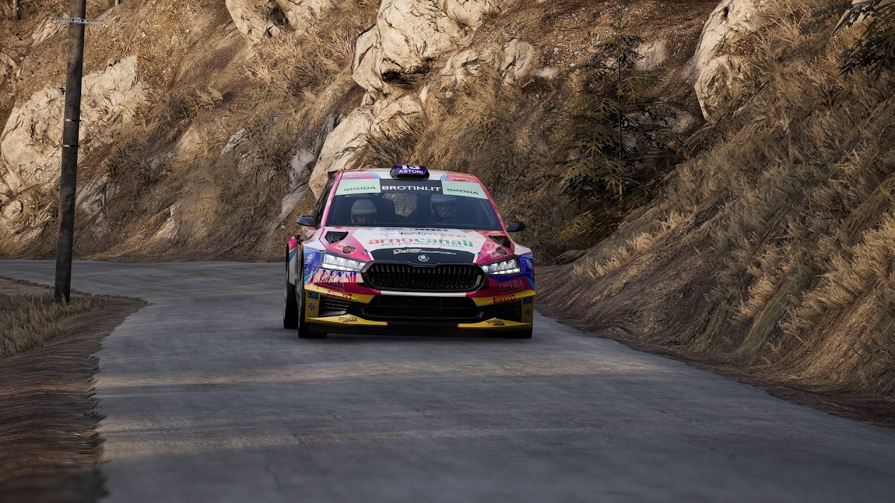 Skoda Fabia Rally 2 MonteCarlo - Assetto Corsa Rally