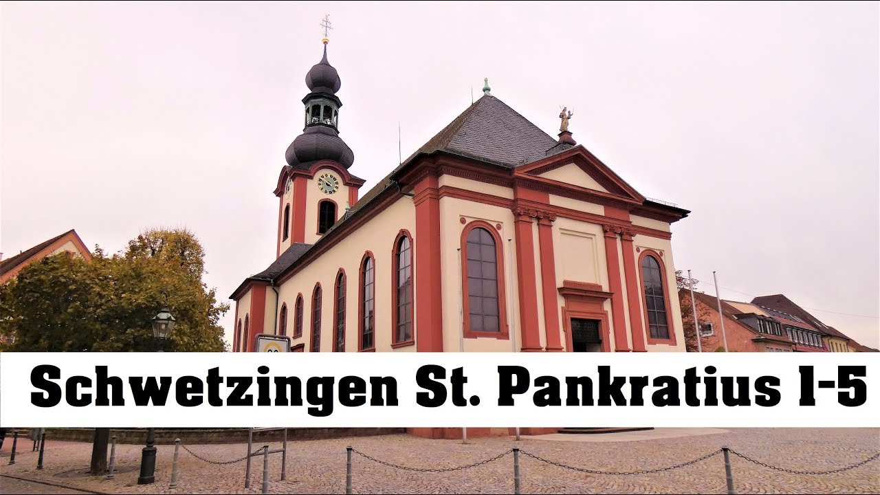 Schwetzingen, St. Pankratius, Hauptgeläut (Glocken 1-5)