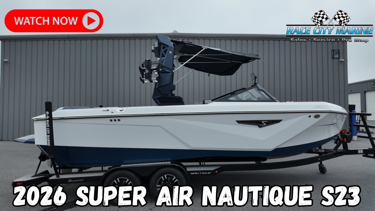New 2026 Nautique Super Air Nautique S23 Boat For Sale In Mooresville, NC: Walkaround and Review