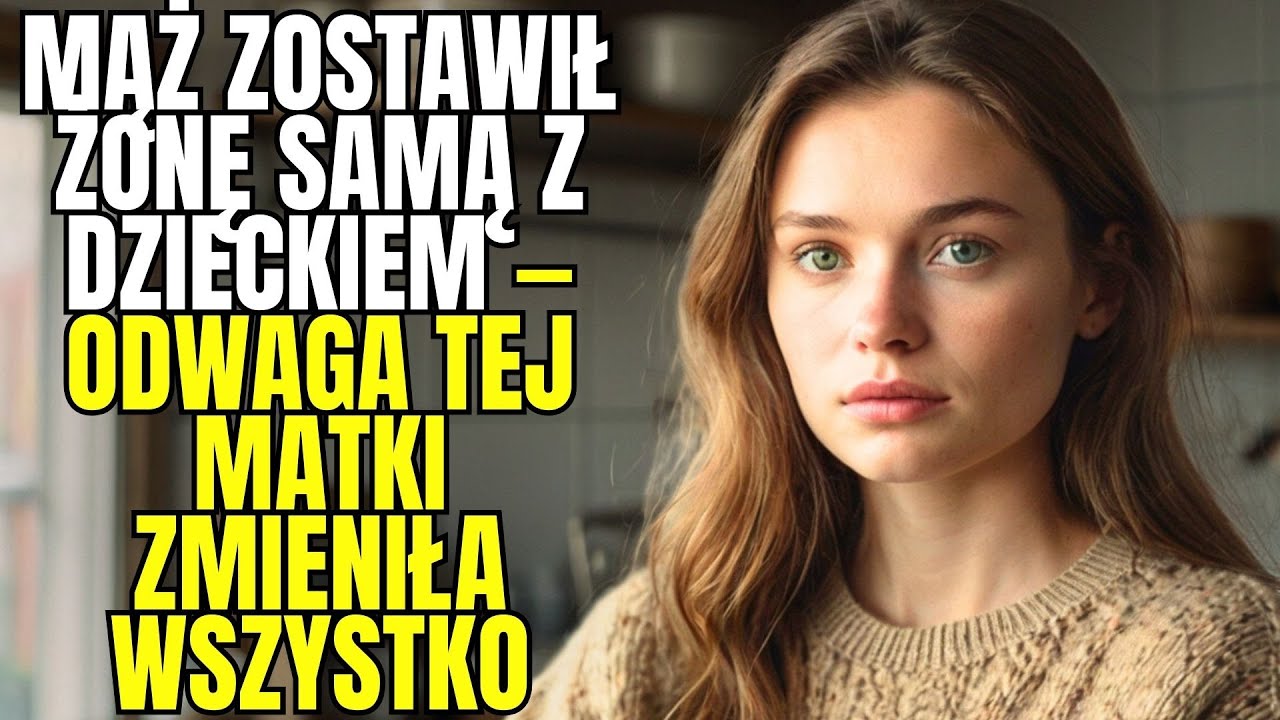 Mąż zostawił żonę samą z dzieckiem &mdash; odwaga tej matki zmieniła wszystko