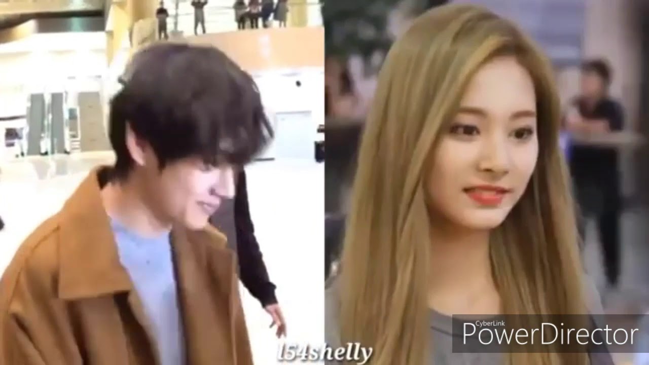 ^V and Tzuyu^ (TaeTzu ❤️💙💜) Moment, Similar