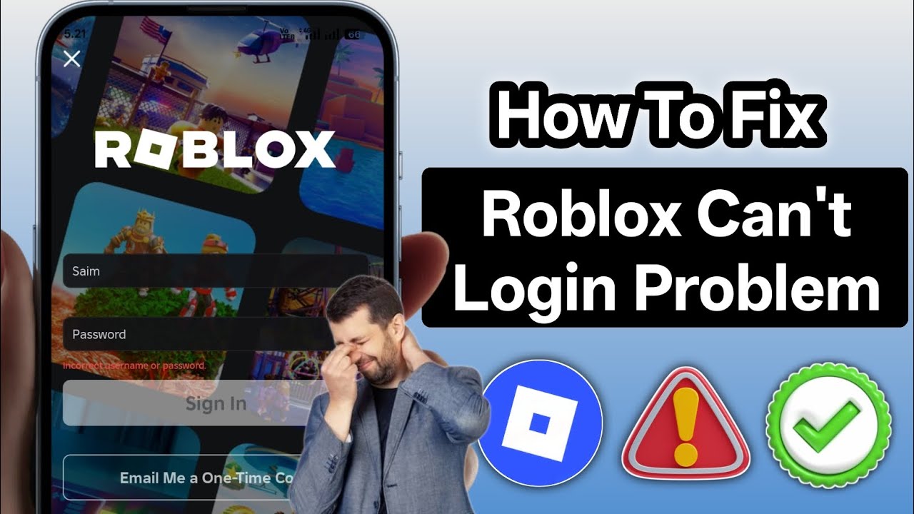 How to Fix. 'Something went wrong 😥, please try again later' on Roblox | Roblox New 😱Update