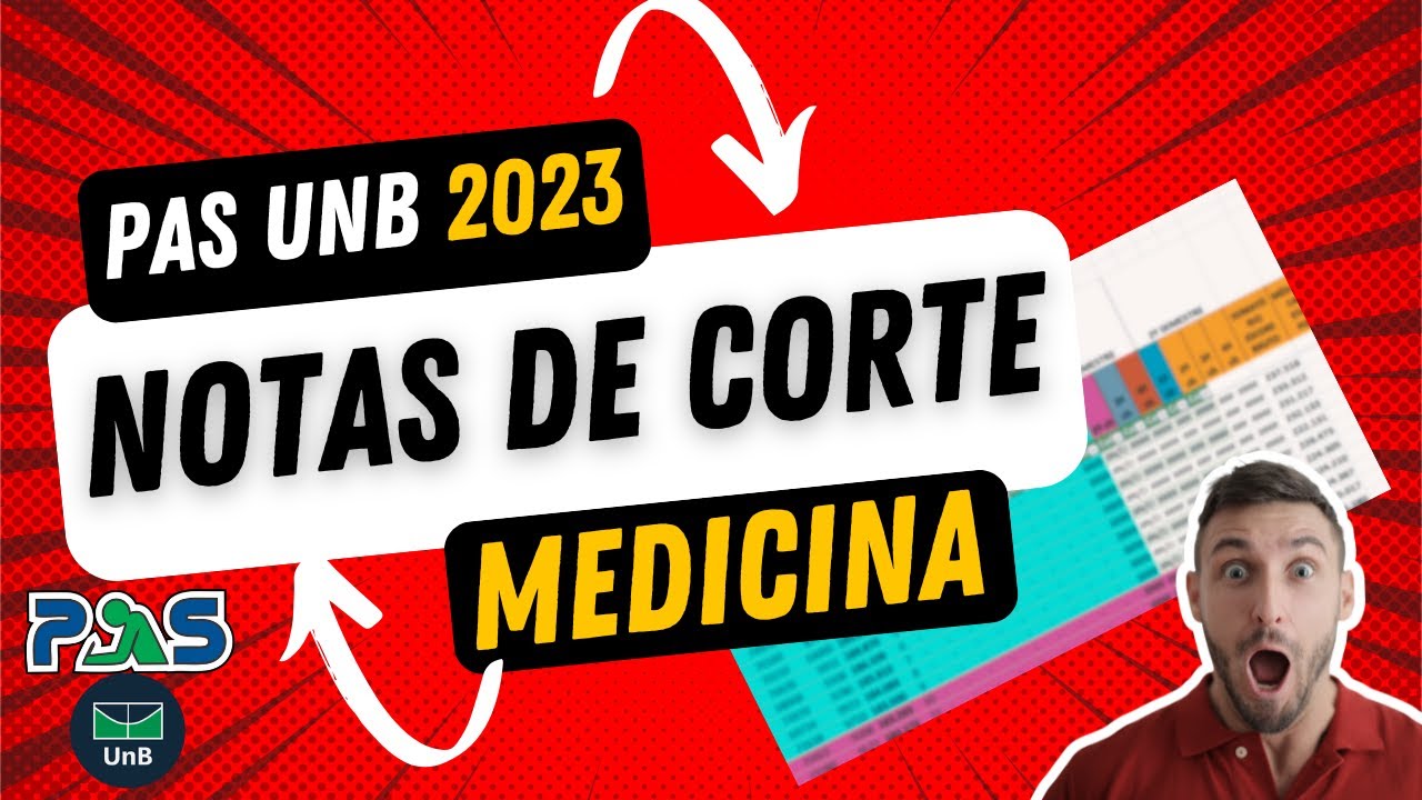 NOTAS DE CORTE  | MEDICINA | PAS UNB 2023