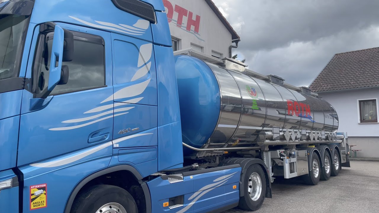 LKW-Tankzug