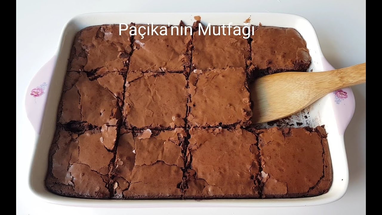 LEZZET PATLAMASI 'VİŞNELİ BROWNİE' NEMLİ TAM KIVAMINDA - Paçikanın Mutfağı