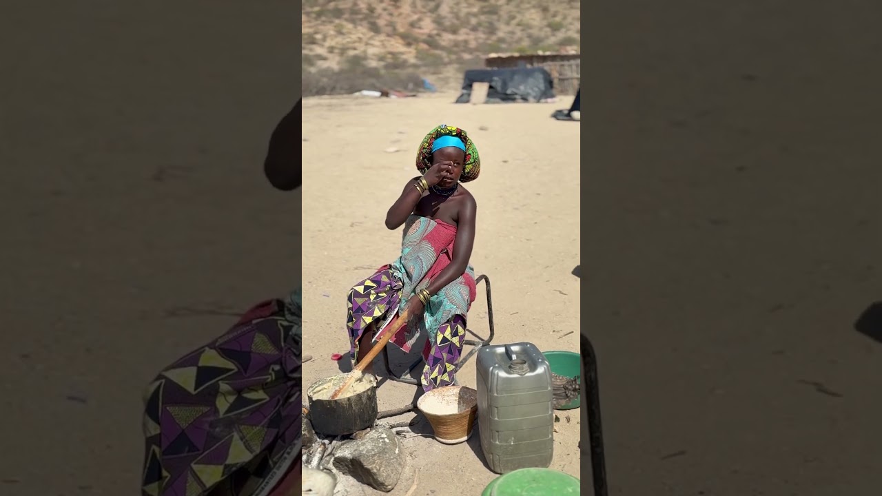 Mucubal nomadic family. Angola. 