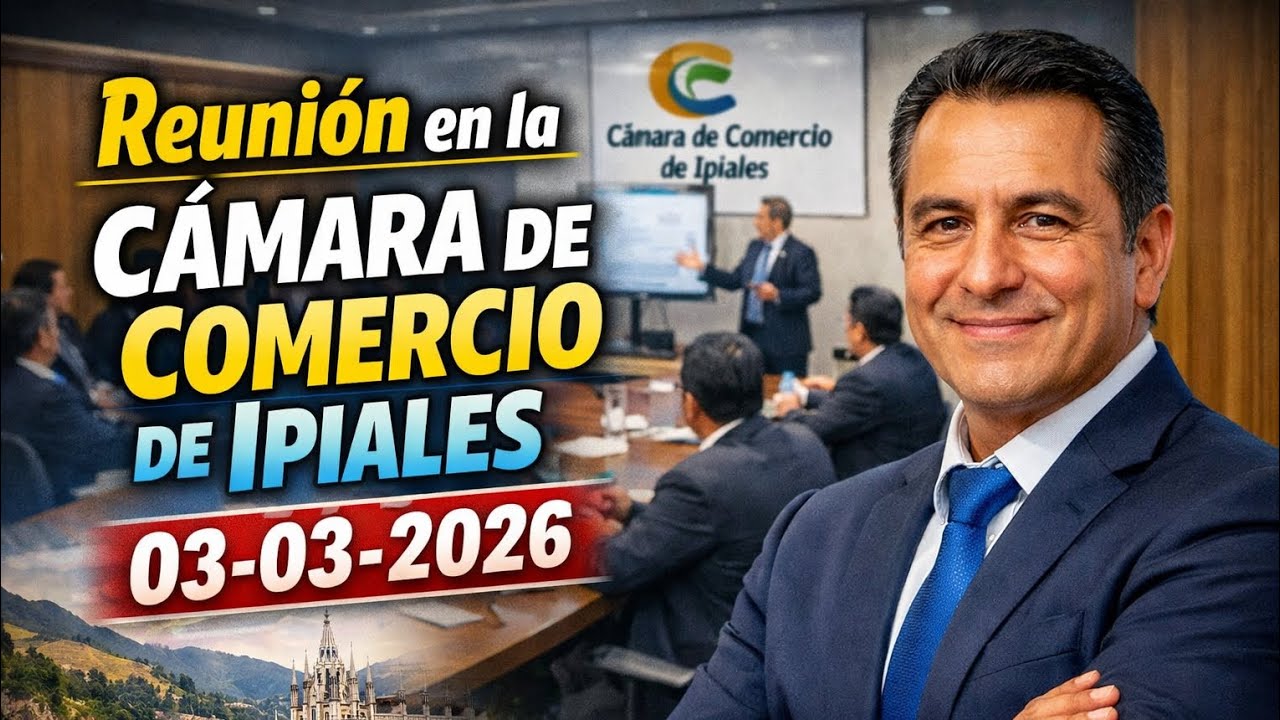 Reunión binacional en la Cámara de Comercio de Ipiales 03-03-2026