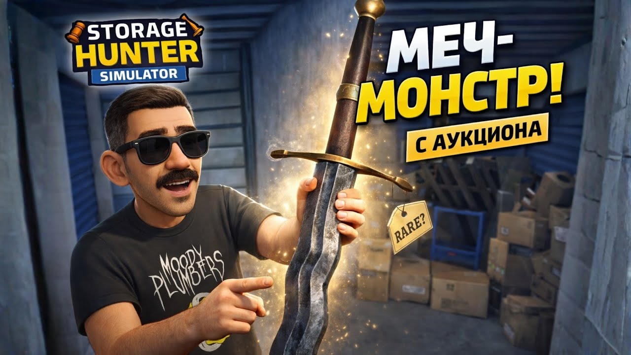 ТАИНСТВЕННЫЙ МЕЧ С АУКЦИОНА… КТО ЕГО БРОСИЛ?! ➤ Storage Hunter Simulator #34