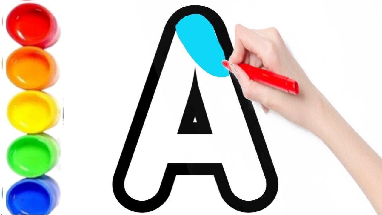 Alphabet, ABC song,abcd,a to z,Kids rhymes, collection for writing along dotted lines for toddler,57