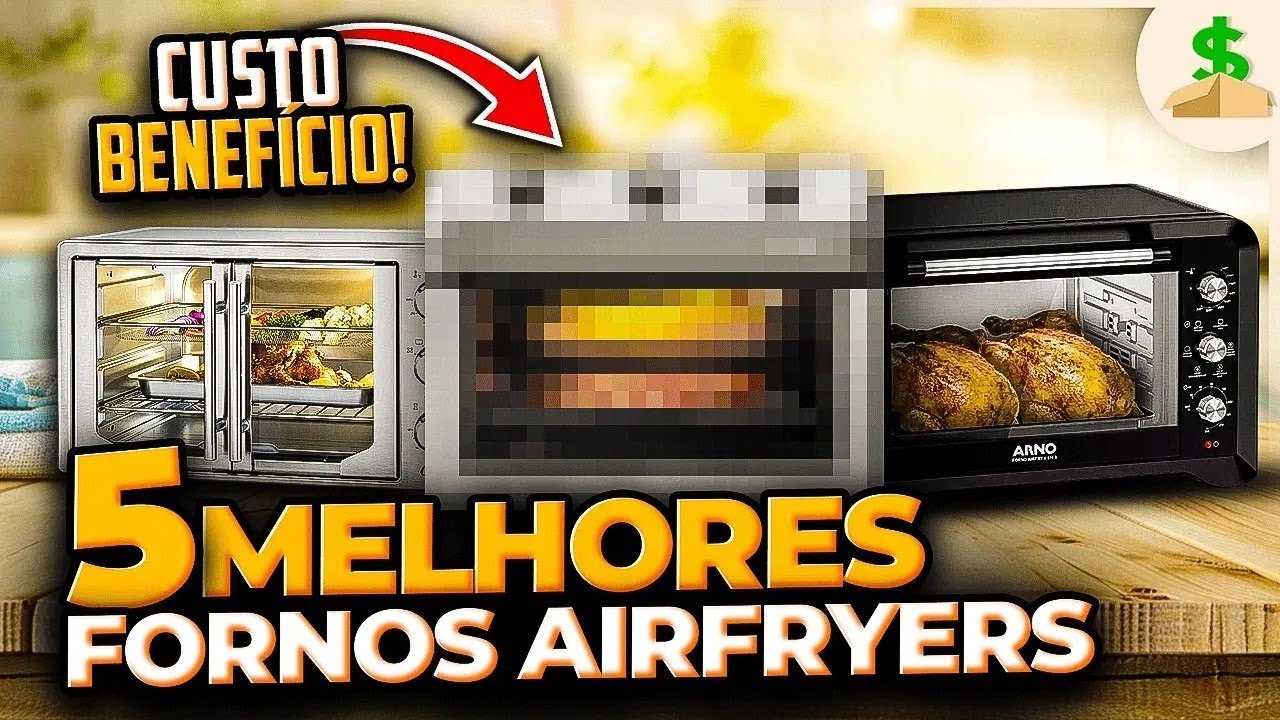 De 25 a 42 LITROS! Qual é o MELHOR FORNO AIRFRYER em 2026? TOP 5 Melhores AIRFRYERS FORNO DE BANCADA